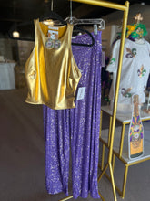 Load image into Gallery viewer, Mardi Gras Goddess Top
