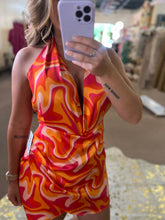 Load image into Gallery viewer, Sassy Swirl Dress Romper