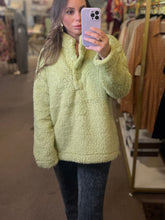 Load image into Gallery viewer, Cold Cozy Days Sherpa Jacket Sage
