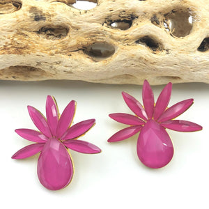 Pina Hot Pink Earrings