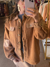 Load image into Gallery viewer, Teddy Bear Shacket Taupe