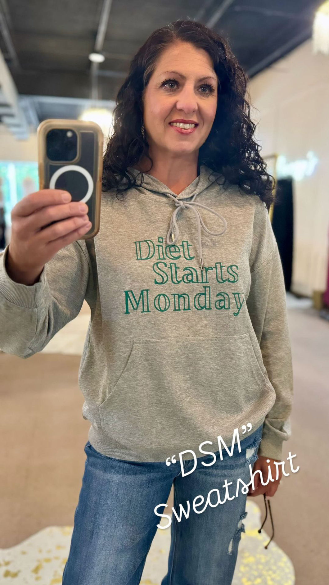 Diet Starts Monday hoodie