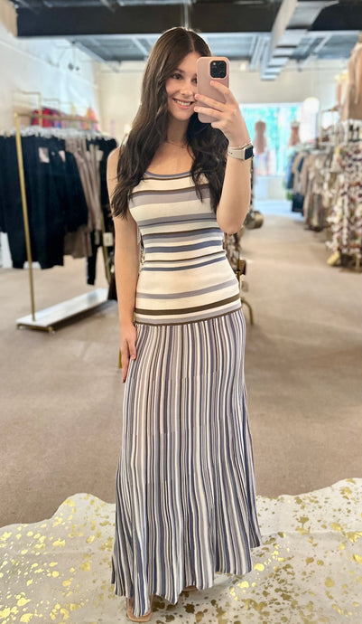 Moody Blues Maxi Dress