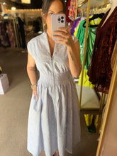 Load image into Gallery viewer, Blue Sunday Midi Dress