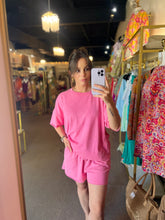 Load image into Gallery viewer, Summer Vibes 2pc Short Set Pink