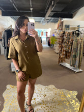 Load image into Gallery viewer, Olive You So Much Romper