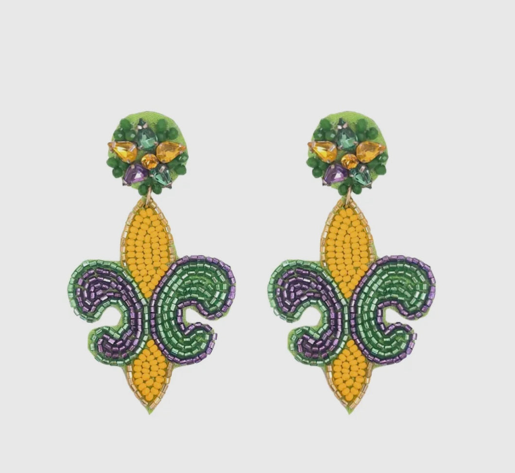 Mardi Fleur Earrings