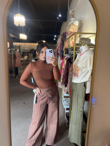 Sexy & Sheer Top Brown