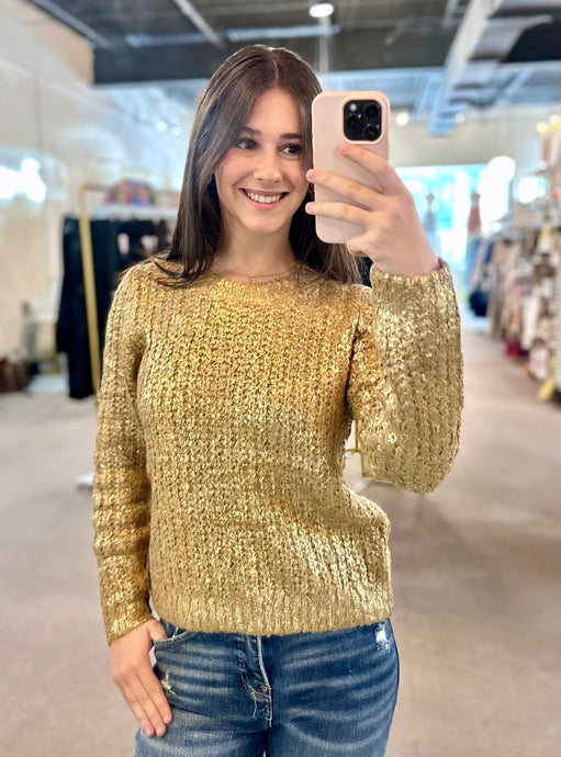 Gold Mine Sweater