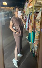 Load image into Gallery viewer, Chocolate Sunday Midi Dress