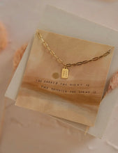 Load image into Gallery viewer, True Light Mini Tag Necklace