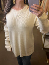 Load image into Gallery viewer, Shoulder Kisses Sweater