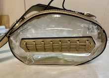 Load image into Gallery viewer, Football Crossbody Purse Gold