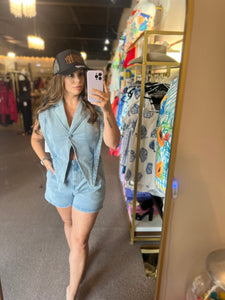 Buckle Bunny Romper