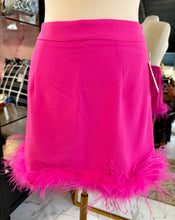 Load image into Gallery viewer, Tickled Pink Feather Skirt