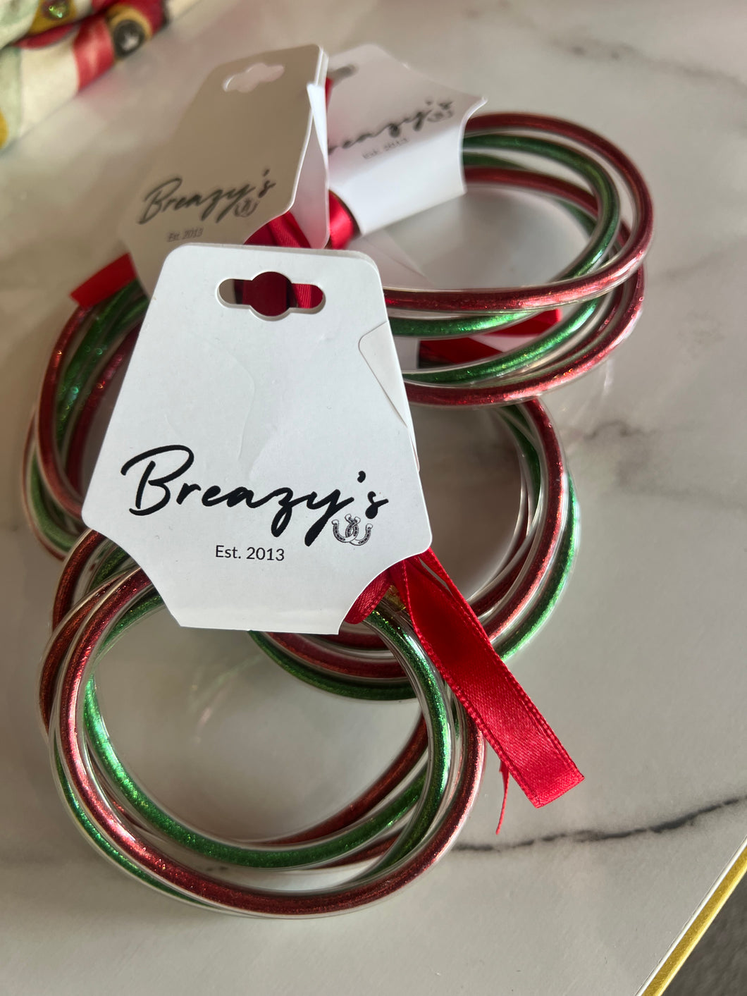 Christmas Jelly Bracelets