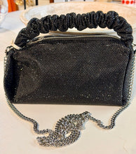 Load image into Gallery viewer, Black Rhinestone Bag