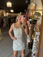 Load image into Gallery viewer, Make A Statement Tweed Dress
