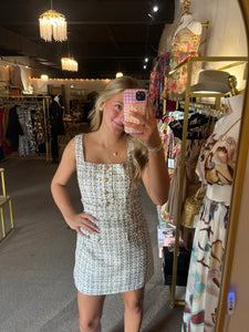 Make A Statement Tweed Dress