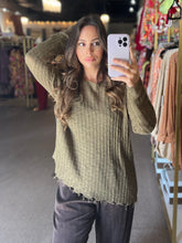 Load image into Gallery viewer, Olive You Sweater