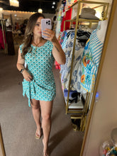 Load image into Gallery viewer, Blue Dahlia Dress/Romper