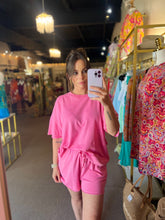 Load image into Gallery viewer, Summer Vibes 2pc Short Set Pink