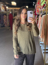 Load image into Gallery viewer, Olive You Sweater
