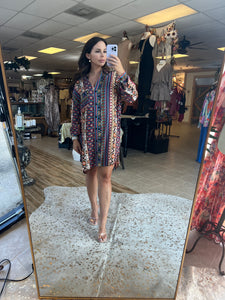 Navajo Button-Down Dress
