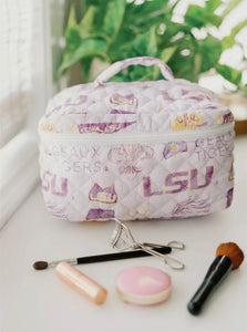 LSU Makeup Bag