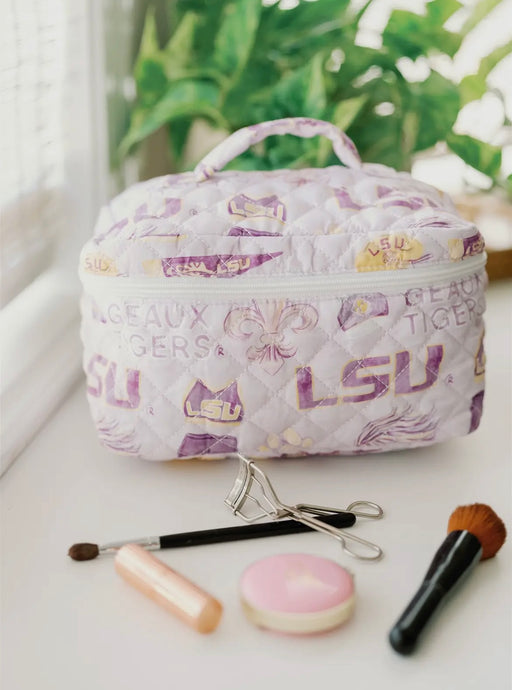 LSU Makeup Bag