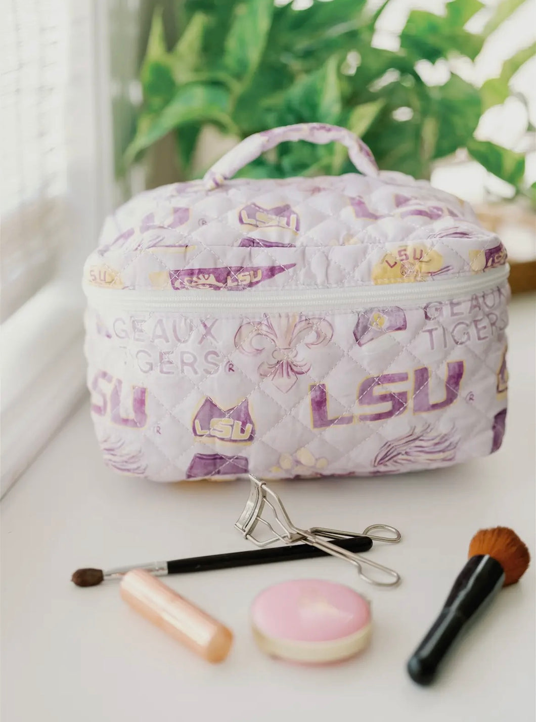LSU Makeup Bag