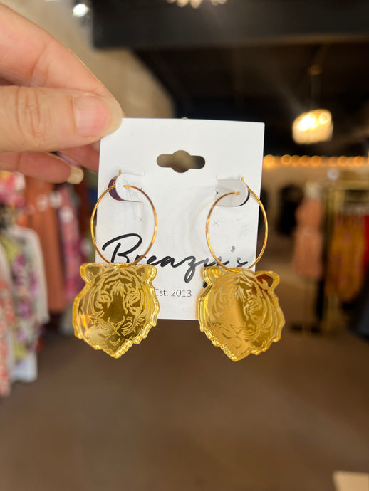 Tiger Earrings