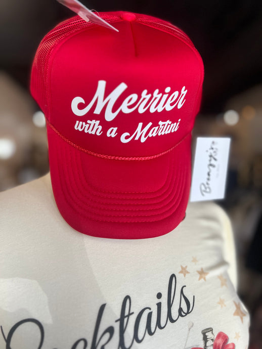 Merrier W/Martini Hat
