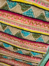 Load image into Gallery viewer, Fiesta Beaded Beach Bag