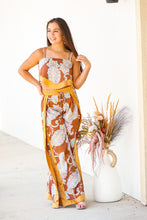 Load image into Gallery viewer, Beautiful in Brown and Blue Paisley Two Piece