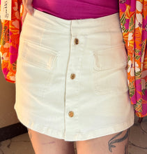Load image into Gallery viewer, Britney White Skort