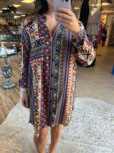 Navajo Button-Down Dress