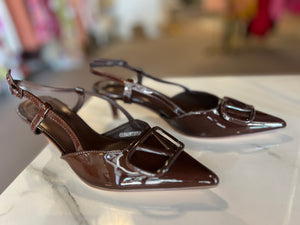 Glam Pointed Kitten Heel