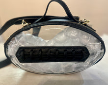 Load image into Gallery viewer, Football Crossbody Purse Black