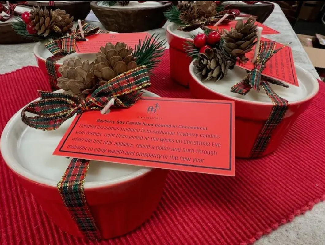 Holiday Bayberry Candle