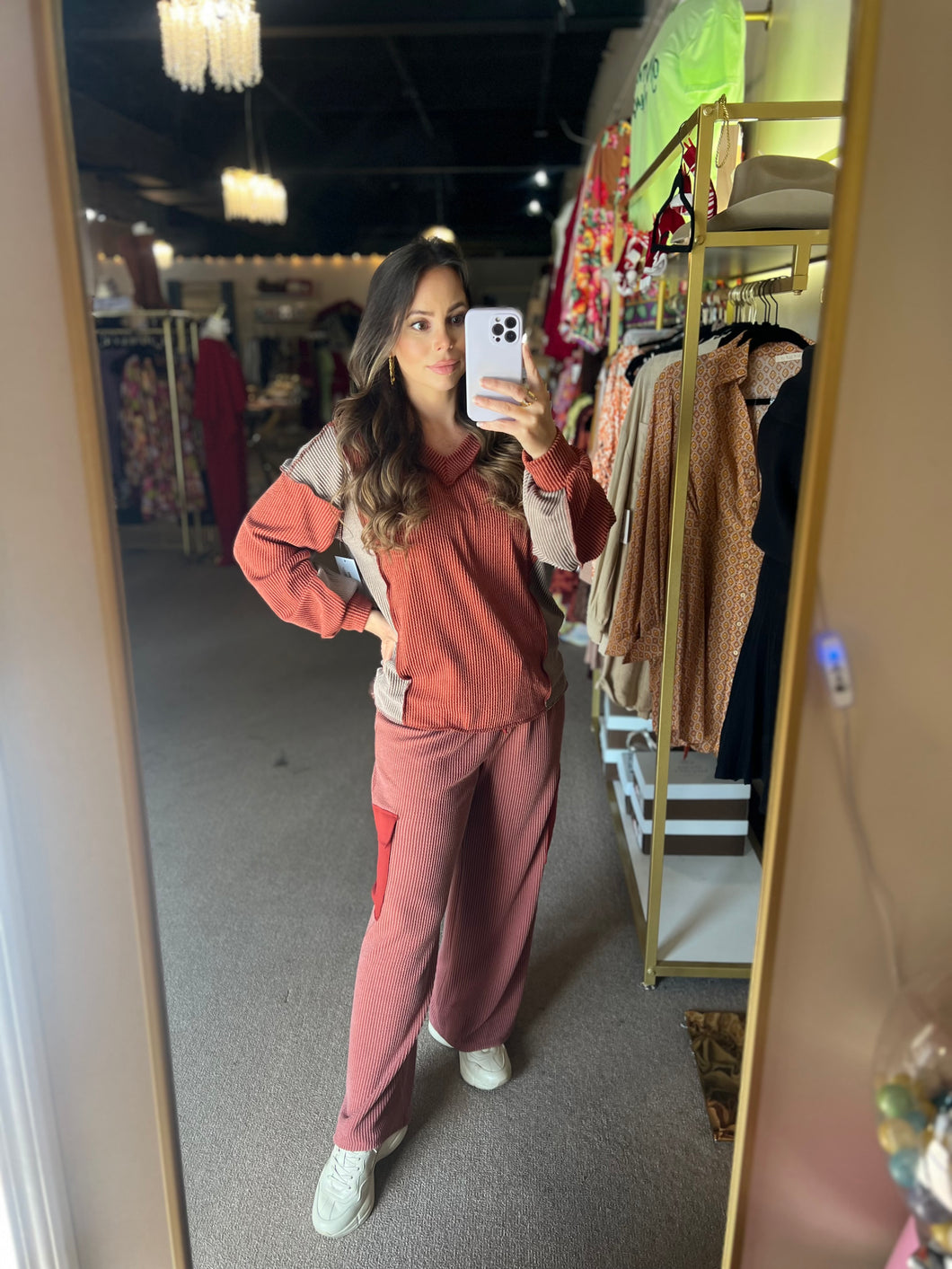 Urban Feels Pants Rust