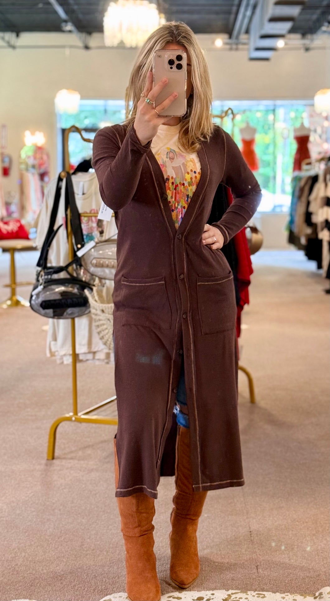 Rhiannon Long Cardigan