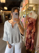 Load image into Gallery viewer, Spring Fling Sweater Blue