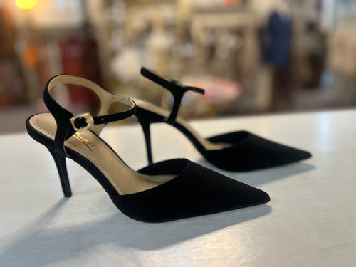 Brea Stiletto Black Suede