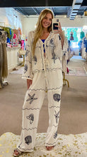Load image into Gallery viewer, Going Coastal Embroidered Top
