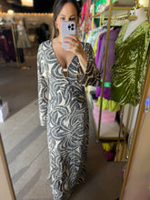 Load image into Gallery viewer, Midnight Palms Maxi Dress