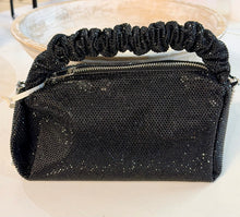 Load image into Gallery viewer, Black Rhinestone Bag