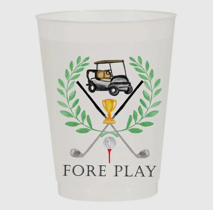 Fore Play keepsake cups