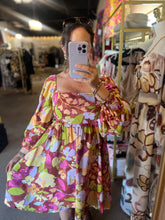 Load image into Gallery viewer, Autumn Hues Mini Dress