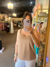 Load image into Gallery viewer, In The Nude Satin Tank